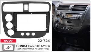 Переходная рамка Honda Civic Carav 22-724