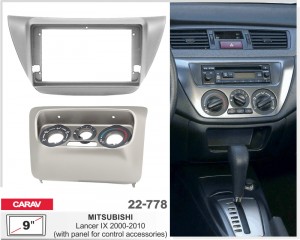 Перехідна рамка Mitsubishi Lancer Carav 22-778