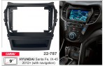 Переходная рамка Hyundai Santa Fe Carav 22-787