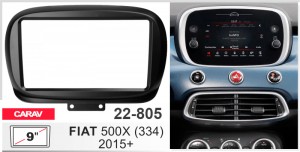 Перехідна рамка Fiat 500X Carav 22-805