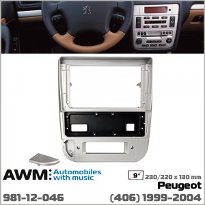 Переходная рамка Peugeot 406 AWM 981-12-046