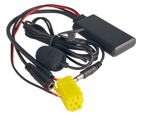 Bluetooth адаптер AUX (6 pin) для Alfa Romeo, Fiat AWM BTM-77