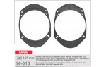 Проставки под динамики 165 мм / 6.5" Carav 14-013 для автомобилей Ford, Mazda