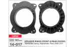 Проставки під динаміки Carav 14-017 для автомобілів Toyota Camry, Highlander