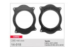 Проставки під динаміки Carav 14-018 для автомобілів Toyota Camry, Corolla Altis