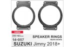 Проставки под динамики 165 мм / 6.5" Carav 14-057 для автомобилей Suzuki Jimny