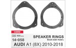 Проставки під динаміки 165 мм / 6.5" Carav 14-058 для автомобілів Audi A1