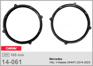 Проставки під динаміки Carav 14-060 для автомобілів Mercedes Vito, V-klasse