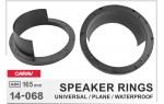 Проставки для динамиков 165 мм / 6.5" универсальные Carav 14-068