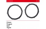 Проставки під динаміки 165 мм / 6.5" ACV 271040-10 для автомобілів Citroen, Peugeot, Opel, Toyota