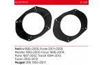 Проставки під динаміки 130 мм / 5.25" ACV 271117-01 для автомобілів Ford, Peugeot