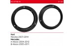 Проставки под динамики 165 мм / 6.5" ACV 271190-16 для автомобилей Ford Mondeo, Mercedes A-klasse, B-klasse