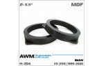 Проставки під динаміки 165 мм / 6.5" AWM H-204 BMW X5 (E53)