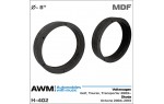 Проставки під динаміки AWM H-402 Skoda Octavia, Volkswagen Golf, Touran, Transporter