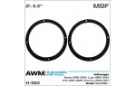 Проставки під динаміки AWM H-502 Skoda Fabia, Volkswagen Beetle, Lupo, Polo, Scirocco