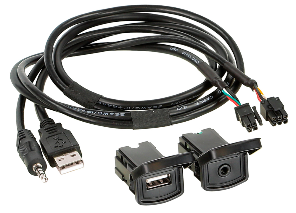 Адаптер для штатных USB/AUX-разъемов Volkswagen Polo ACV 44-1324-003