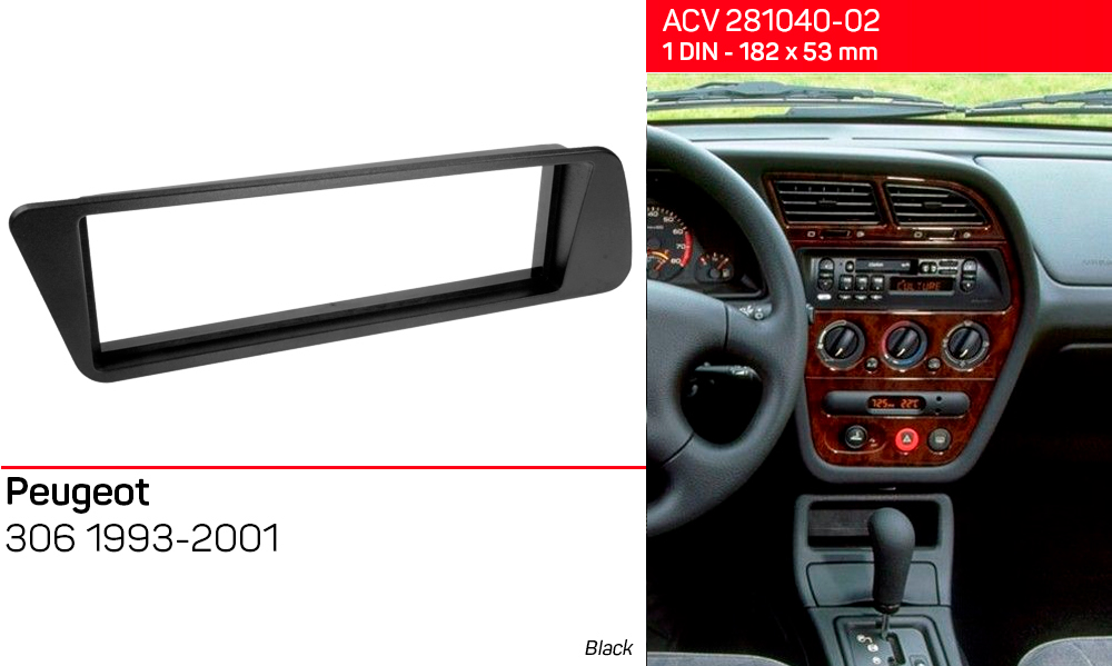 Перехідна рамка Peugeot 306 ACV 281040-02