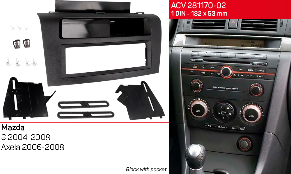 Перехідна рамка Mazda 3 ACV 281170-02