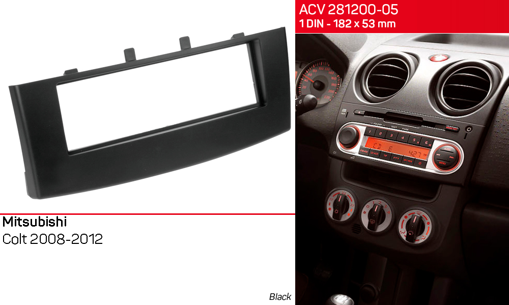 Перехідна рамка Mitsubishi Colt ACV 281200-05