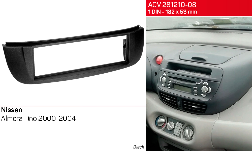 Переходная рамка Nissan Almera Tino ACV 281210-08