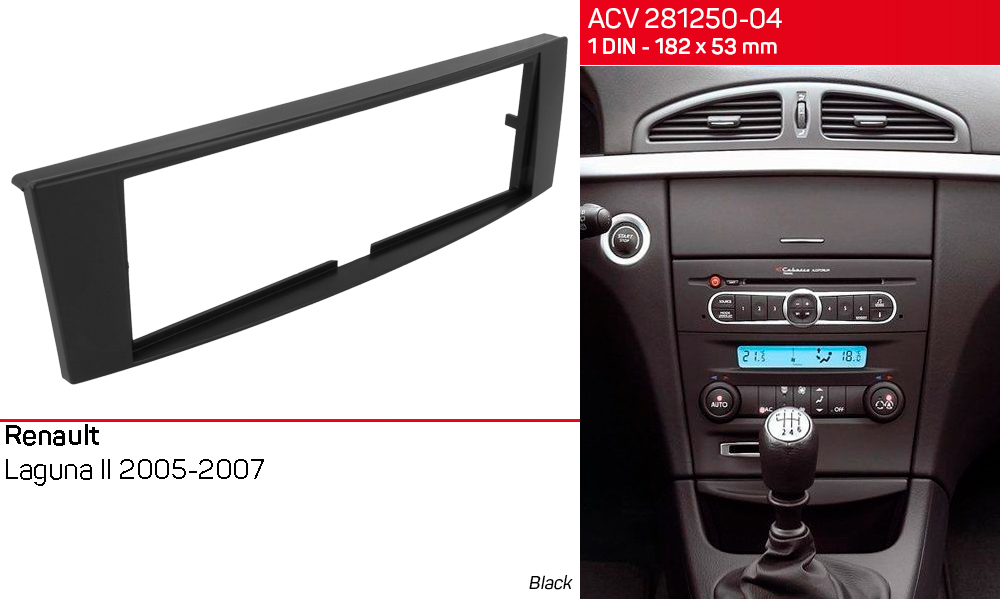 Переходная рамка Renault Laguna ACV 281250-04