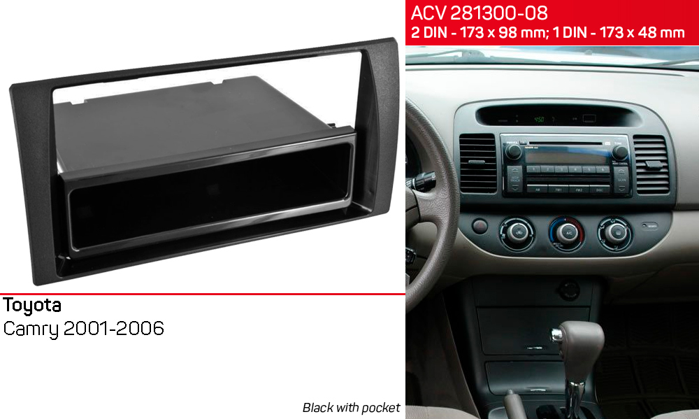 Перехідна рамка Toyota Camry ACV 281300-08