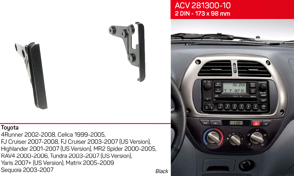Перехідна рамка Toyota ACV 281300-10