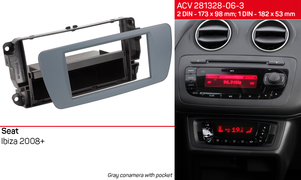 Перехідна рамка Seat Ibiza ACV 281328-06-3