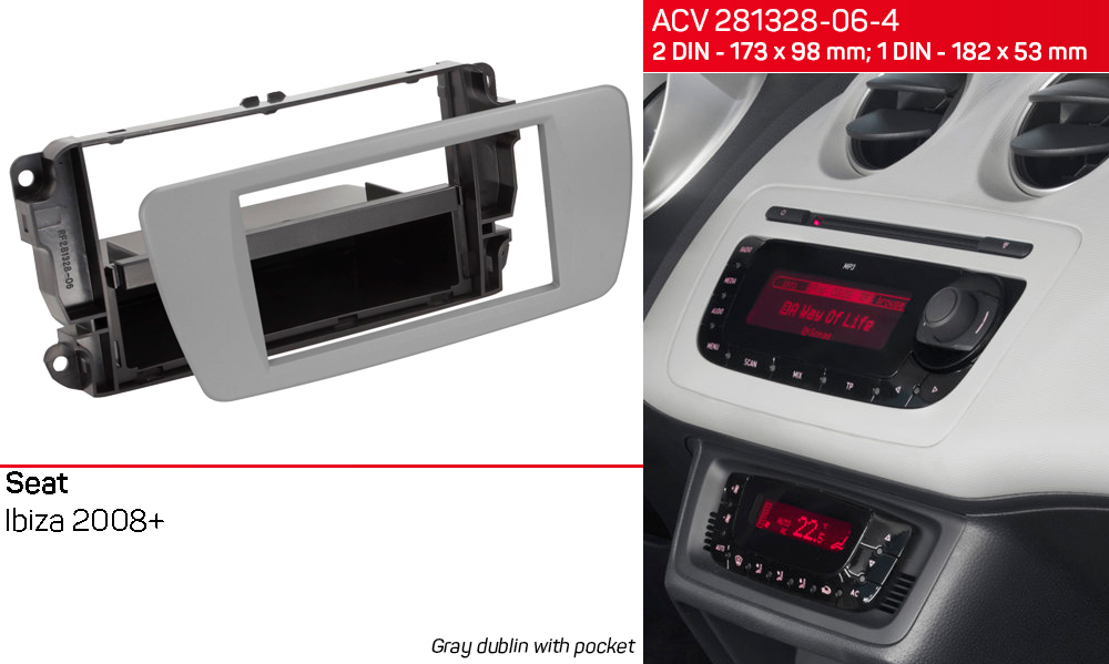 Перехідна рамка Seat Ibiza ACV 281328-06-4