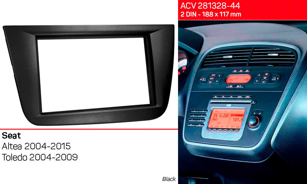 Перехідна рамка Seat Altea, Toledo ACV 281328-44