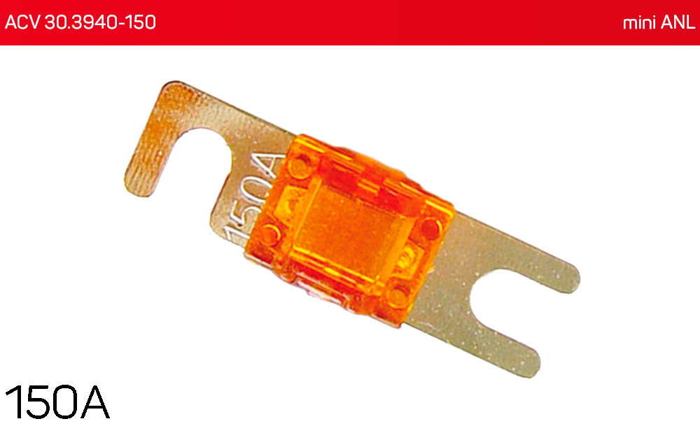 Предохранитель mini ANL 150А (1 шт.) ACV 30.3940-150