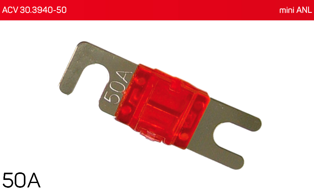 Предохранитель mini ANL 50А (1 шт.) ACV 30.3940-50
