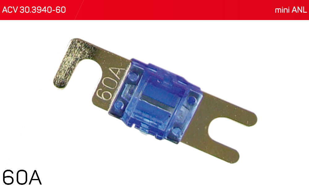 Предохранитель mini ANL 60А (1 шт.) ACV 30.3940-60