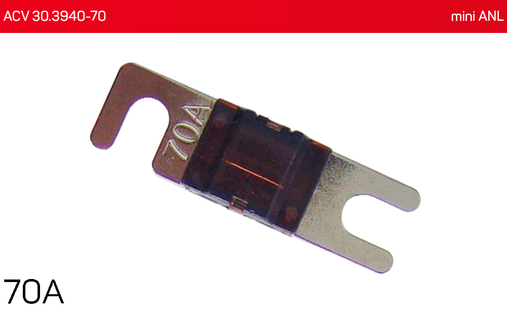 Запобіжник mini ANL 70А (1 шт.) ACV 30.3940-70