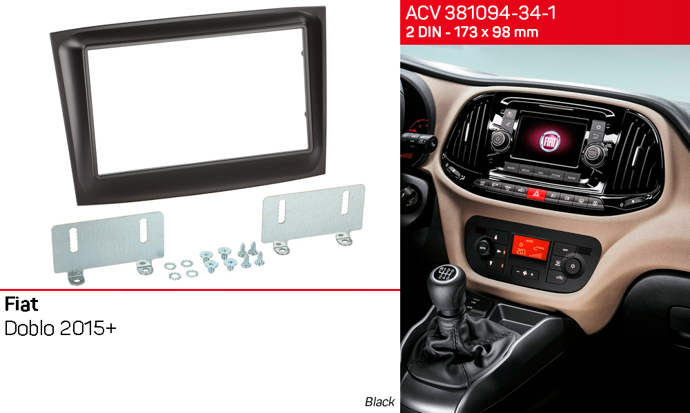 Перехідна рамка Fiat Doblo ACV 381094-34-1