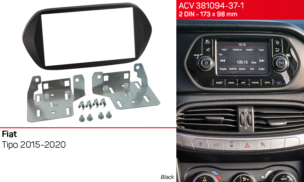 Перехідна рамка Fiat Tipo ACV 381094-37-1