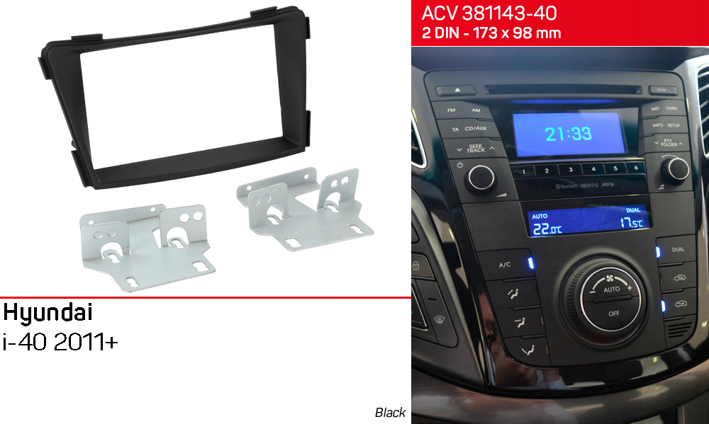 Перехідна рамка Hyundai i40 ACV 381143-40