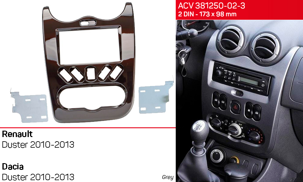 Переходная рамка Renault Duster ACV 381250-02-3