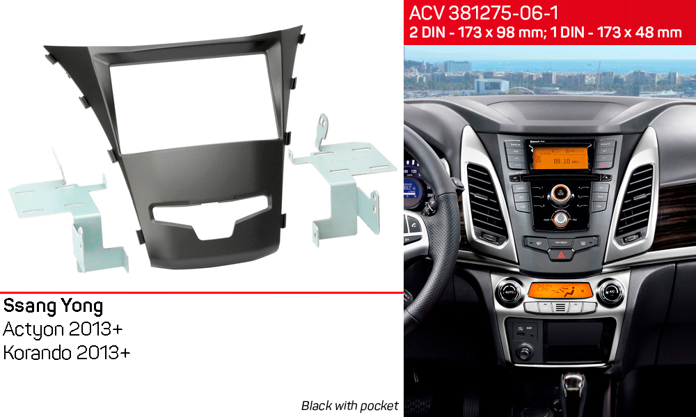 Перехідна рамка SsangYong Actyon, Korando ACV 381275-06-1