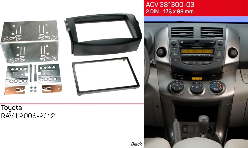 Переходная рамка Toyota RAV4 ACV 381300-03