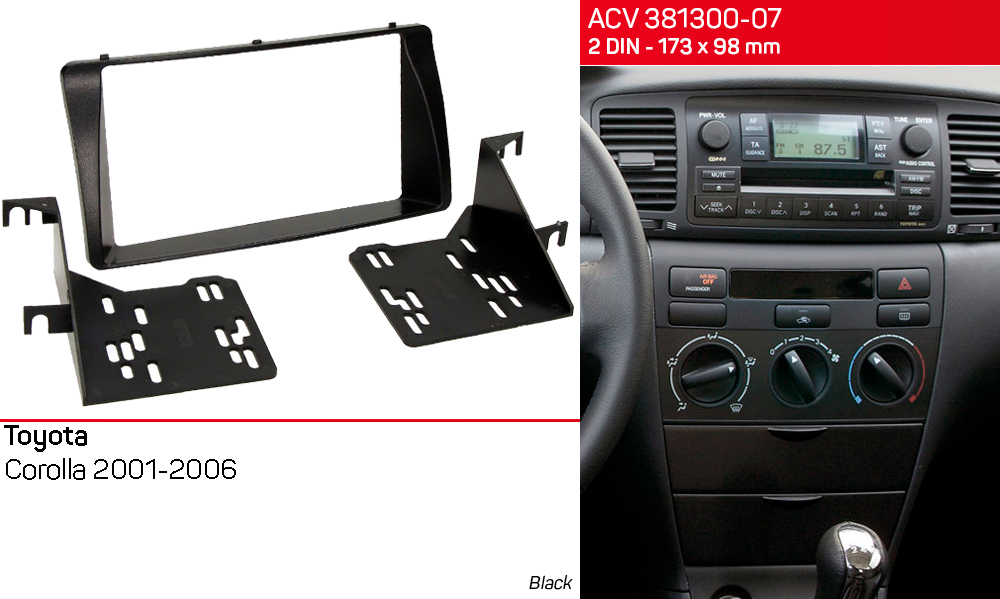 Переходная рамка Toyota Corolla ACV 381300-07