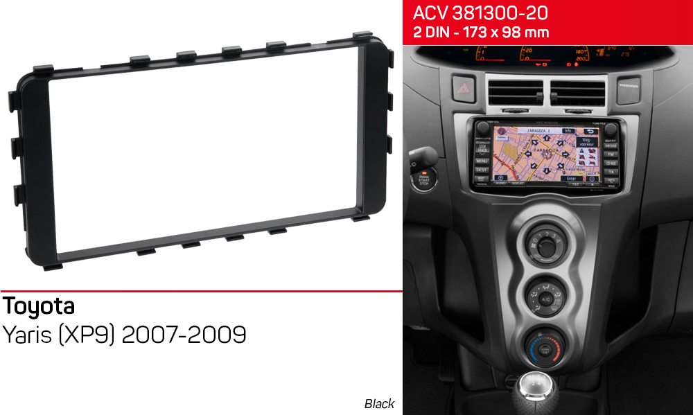 Перехідна рамка Toyota Yaris ACV 381300-20