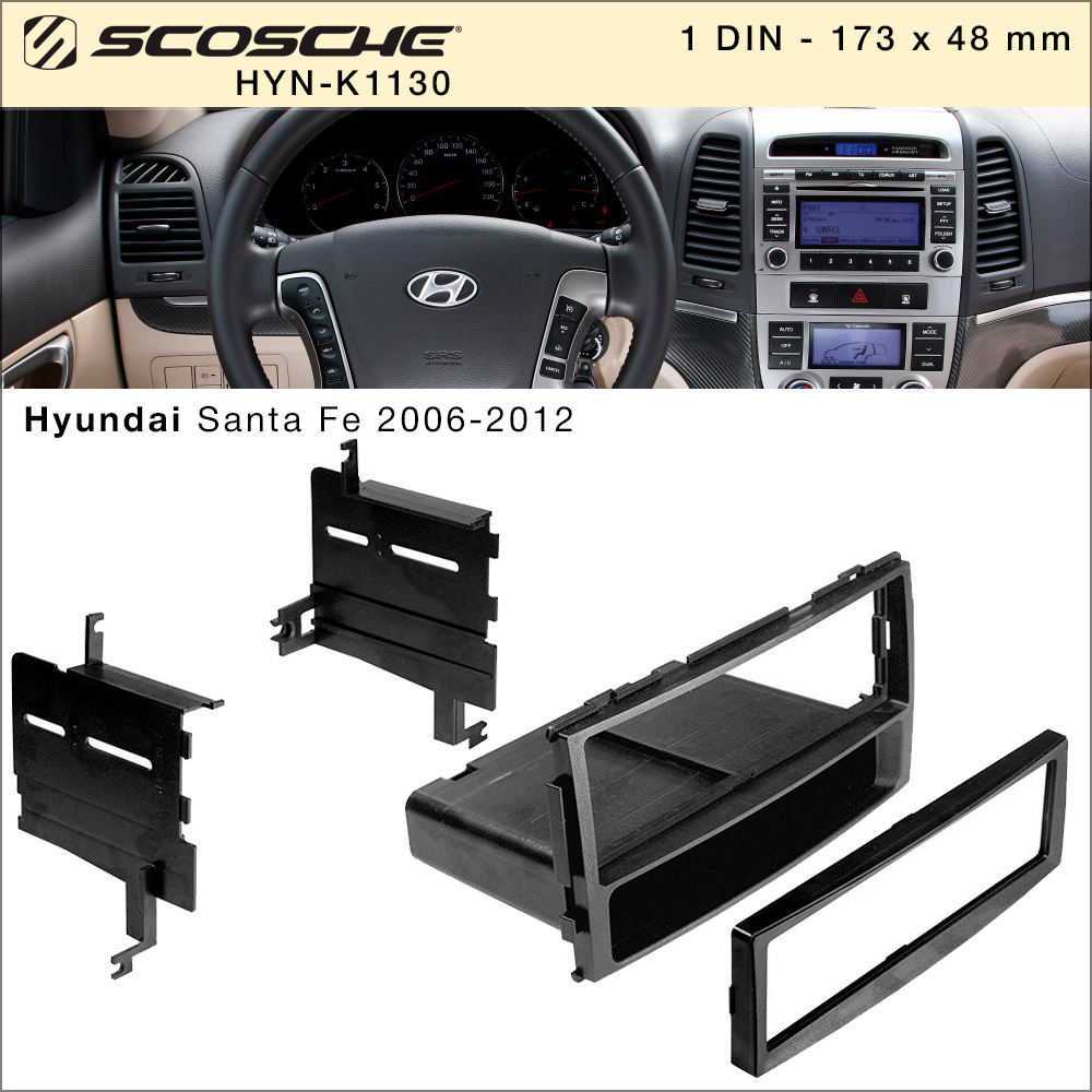 Перехідна рамка Hyundai Santa Fe Scosche HYN-K1130