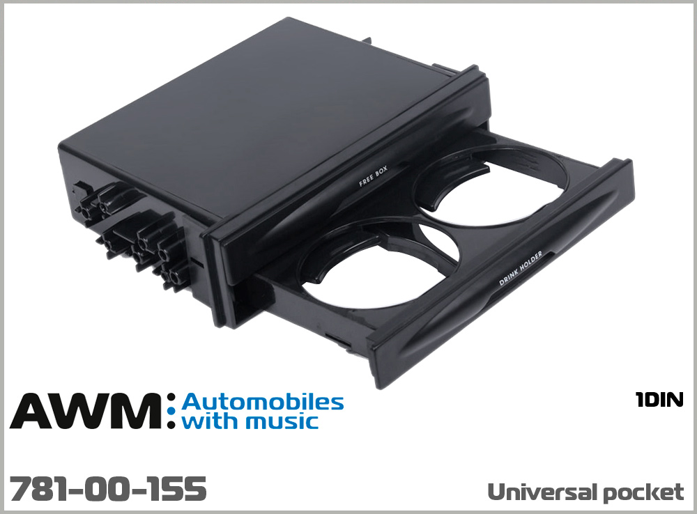 Универсальный карман с подстаканником AWM 781-00-155