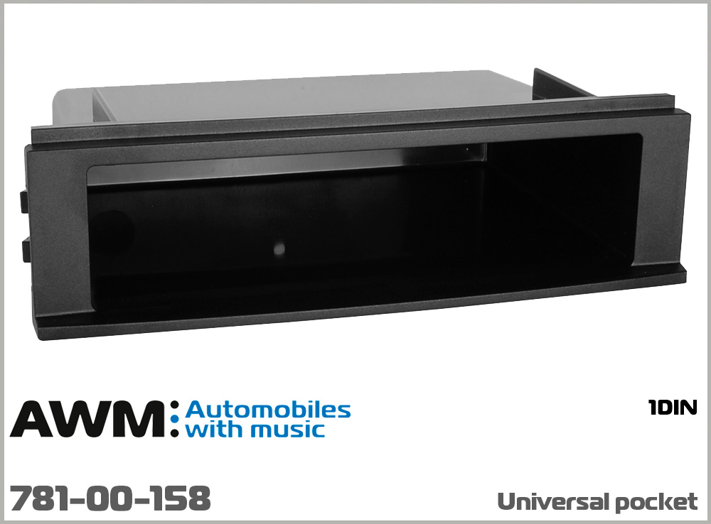 Универсальный карман 1 DIN AWM 781-00-158