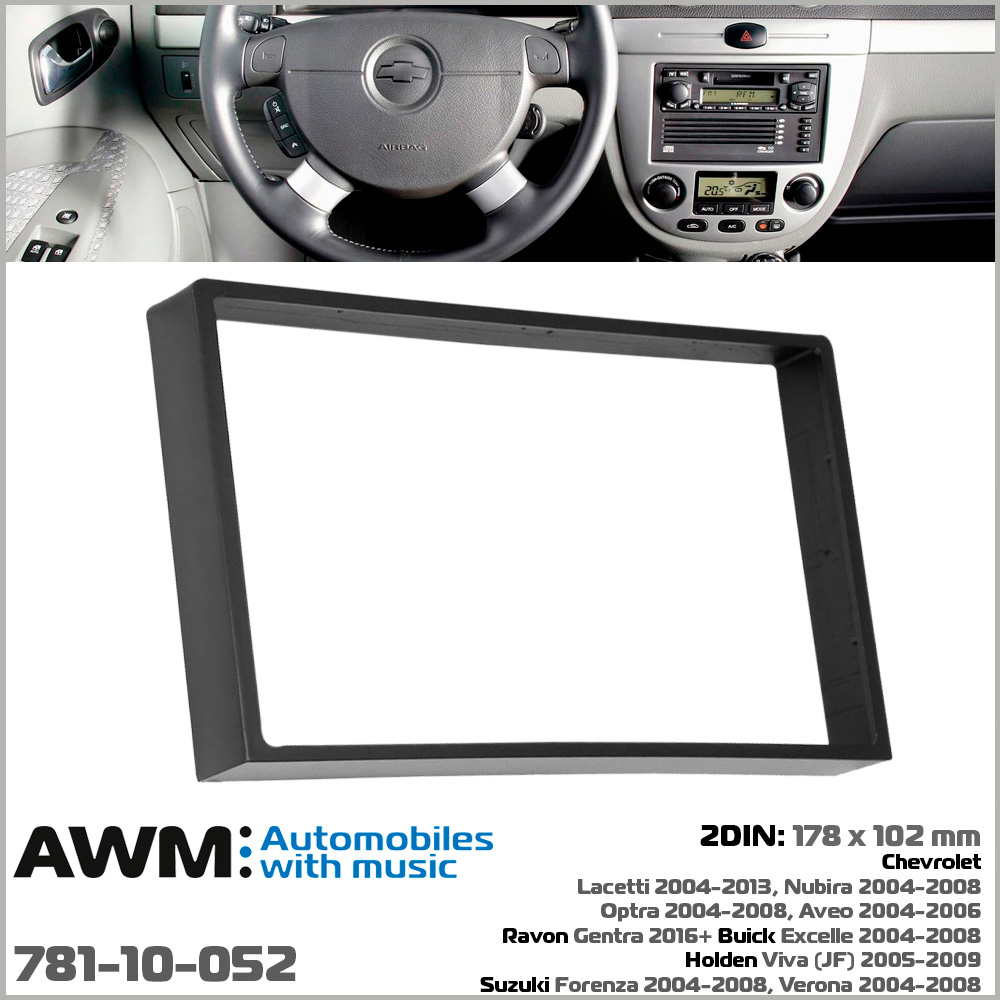 Переходная рамка Chevrolet Lacetti, Aveo AWM 781-10-052