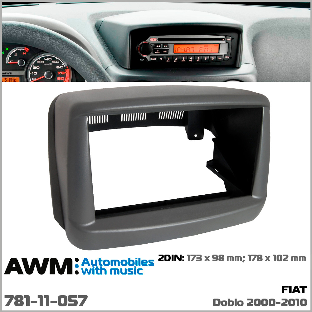 Переходная рамка Fiat Doblo AWM 781-11-057