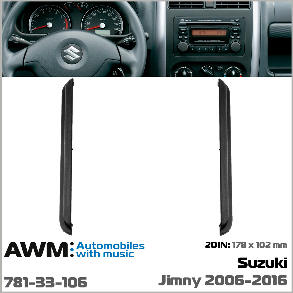 Переходная рамка для автомобиля Suzuki Jimny AWM 781-33-106
