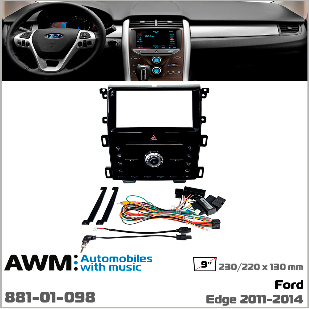 Переходная рамка Ford Edge AWM 881-01-098
