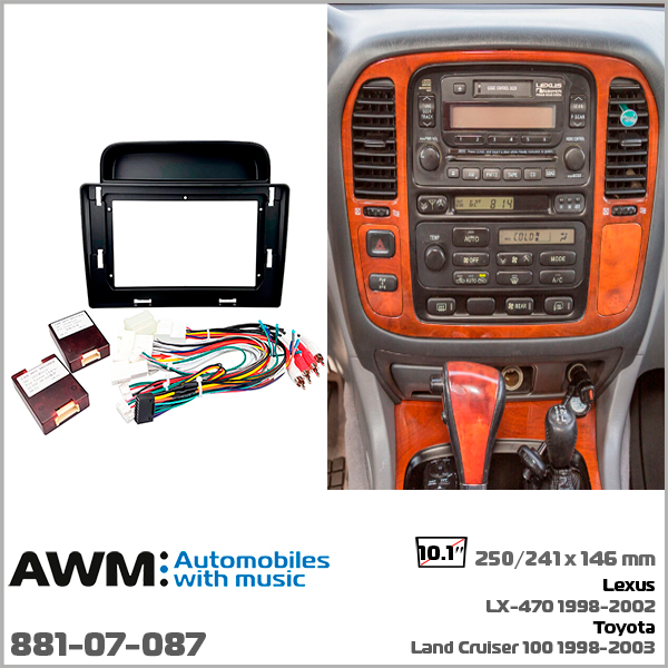 Перехідна рамка Toyota Land Cruiser 100, Lexus LX 470 AWM 881-07-087